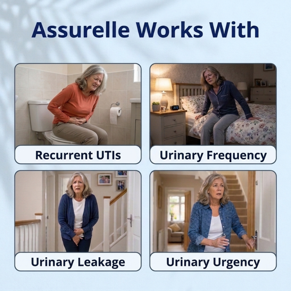 Assurelle™ Natural Bladder Control Support , Night-Time Toilet Visits and Urgency