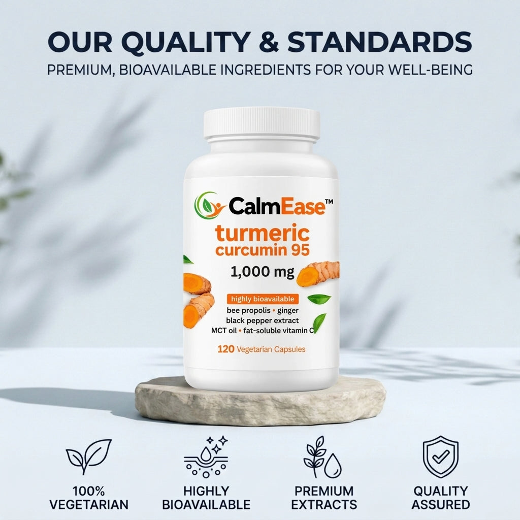 CalmEase™ Turmeric Capsules For Eczema Prone Skin