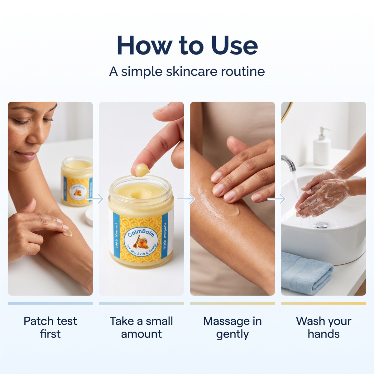 CalmBalm™ 100% Natural Balm For Eczema & Psoriasis