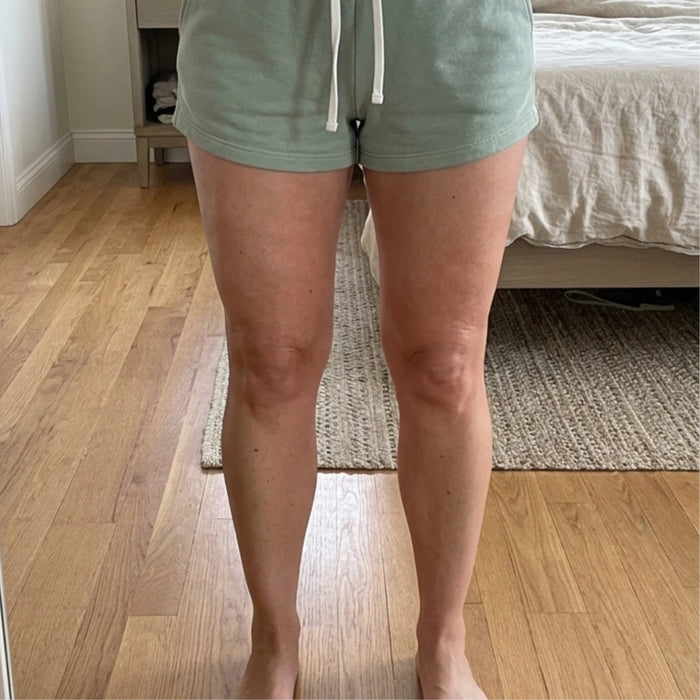 Thighs and legs after using the body oil