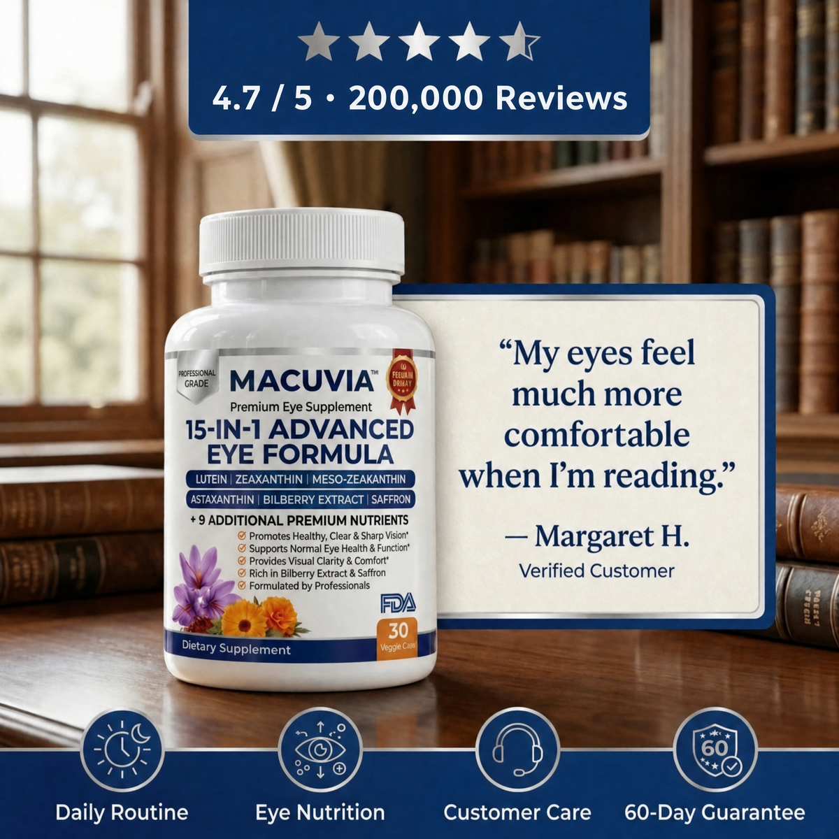 Macuvia™ 15-in-1 Advance Eye Formula